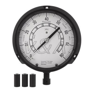 A-1456 80 KSI HIGH-PRESSURE GAUGE; 80; 6