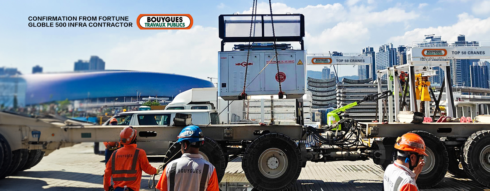 Fortune Global 500 Infrastructure Contractor Confirmed